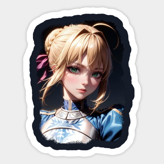 Fate Artoria Pendragon Sticker by Kyauto